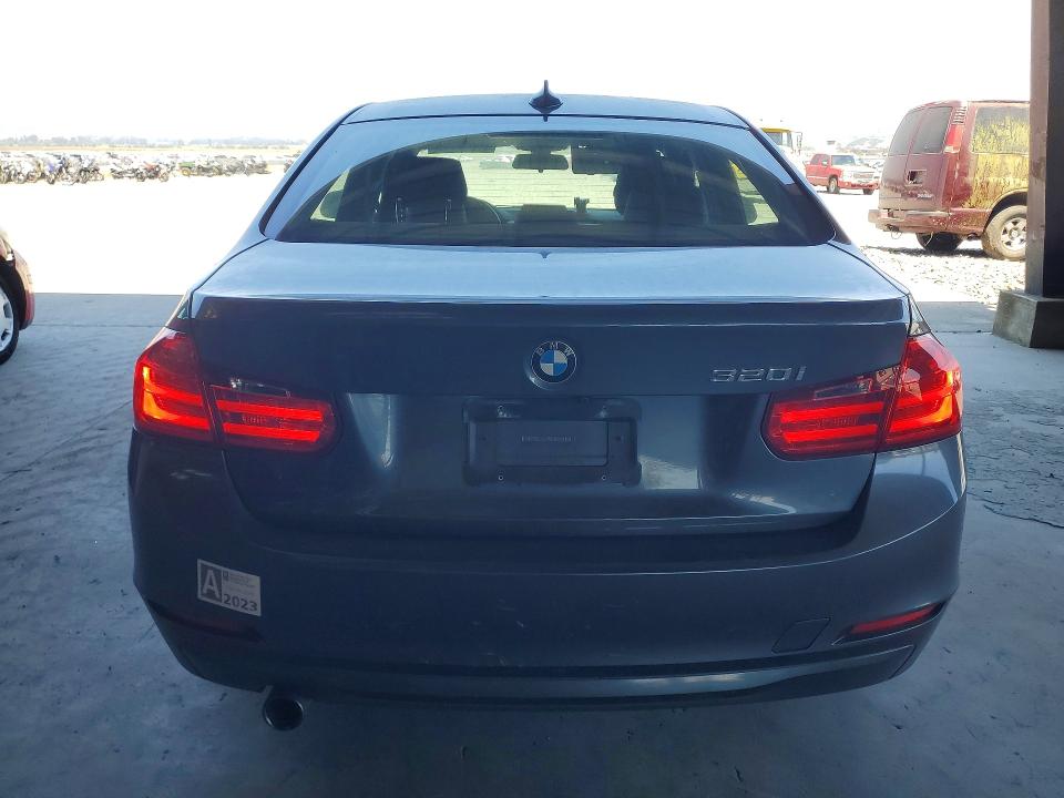2014 BMW 3 series VIN WBA3B1G57ENS79128 COPART salvage auction — FRONT END, Ca - Salvage Certificate, sold $1,000 on 2026-07-09 (photo 6)