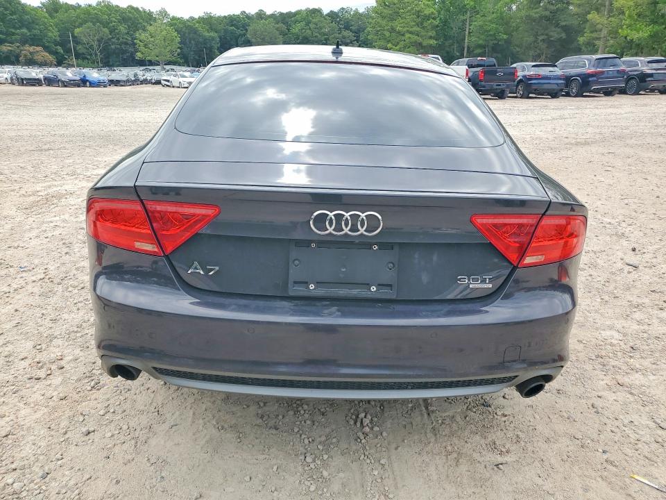 2012 Audi A7 VIN WAU2GAFC1CN060269 COPART salvage auction — FRONT END, Nc - Salvage Certificate Of Title, sold $275 on 2026-07-17 (photo 6)