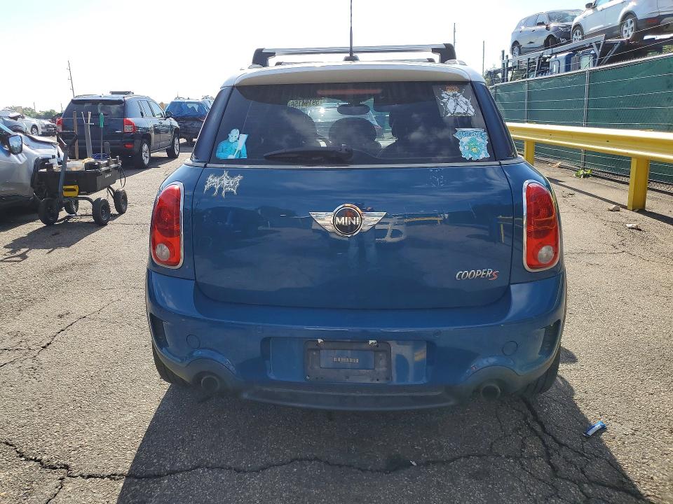 2012 Mini Cooper VIN WMWZC3C52CWM27010 COPART salvage auction — MECHANICAL, Co - Dis/Dlr/Exp Only Clean Title, sold $300 on 2026-07-21 (photo 6)
