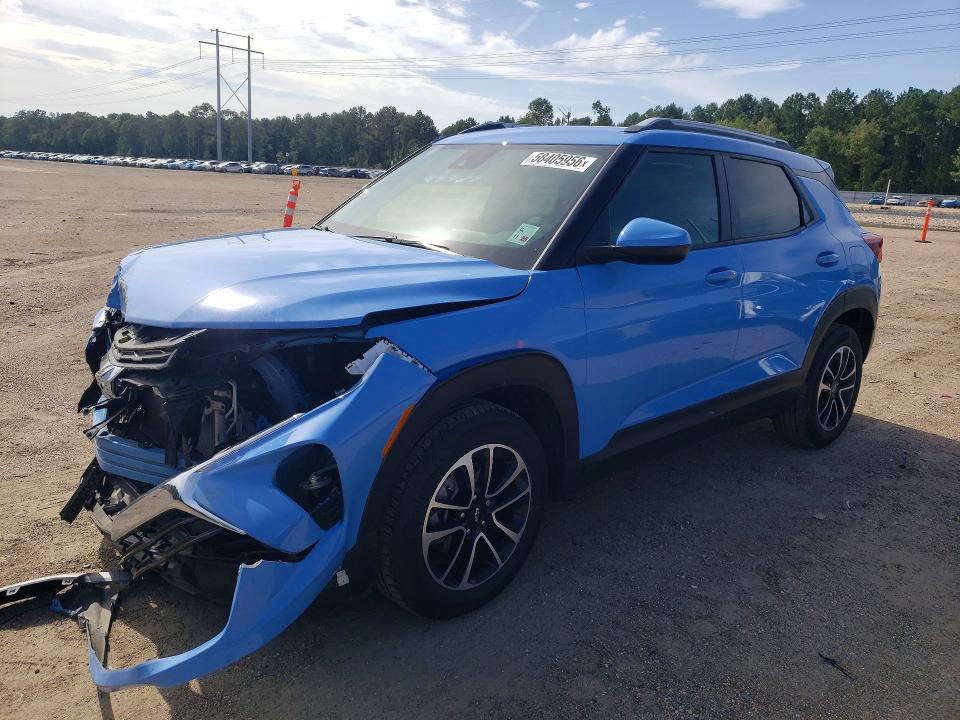 2024 Chevrolet VIN KL79MPS27RB039251 COPART salvage auction — FRONT END, La - Cert Of Title-Salvage, sold $125 on 2026-07-24 (photo 1)