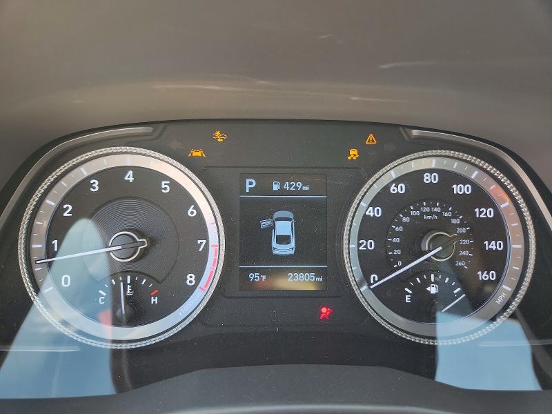 2022 Hyundai Sonata VIN 5NPEG4JA2NH135118 COPART salvage auction — FRONT END, Tx - Salvage Vehicle Title, sold $5,500 on 2026-07-31 (photo 9)