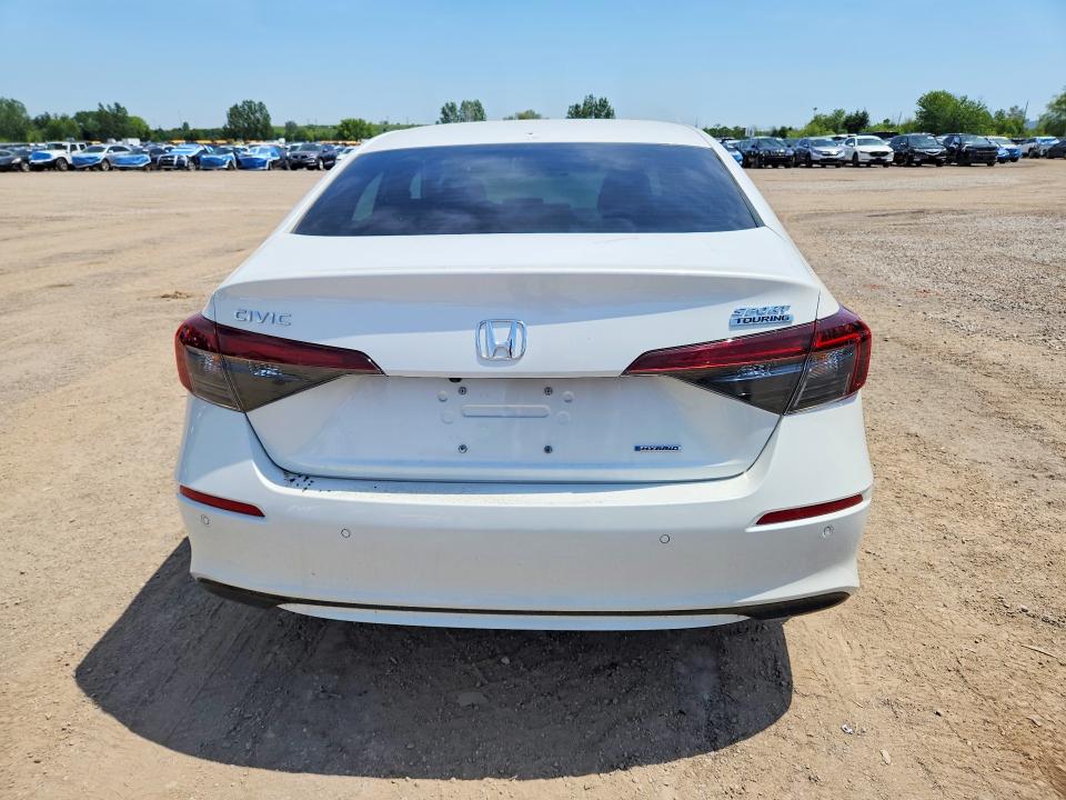 2025 Honda Civic VIN 2HGFE4F86SH000696 COPART salvage auction — ROOF, On - Permit No Brand - Unfit, sold $12,700 on 2026-07-30 (photo 6)