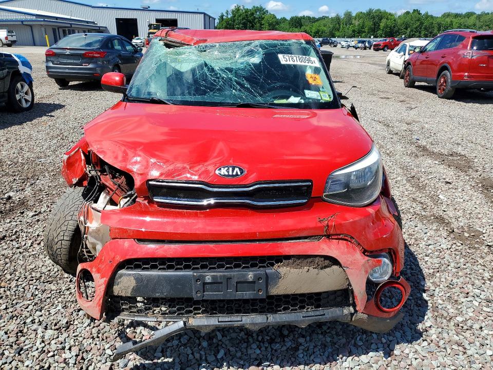 2018 Kia Soul VIN KNDJP3A57J7511595 COPART salvage auction — ALL OVER, Sm - Salvage Title, sold $425 on 2026-07-22 (photo 5)