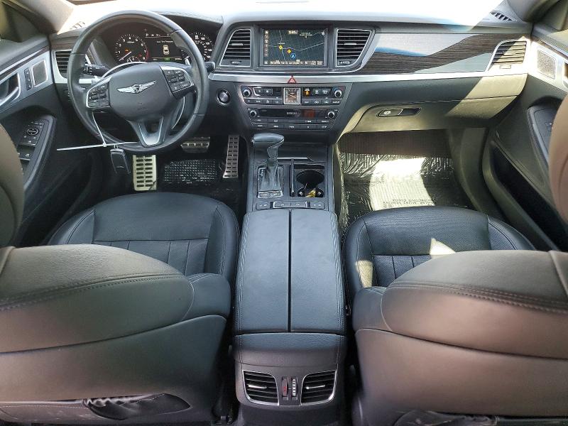 2020 Genesis G80 VIN KMTFN4JE7LU335073 COPART salvage auction — FRONT END, Nv - Salvage Title, sold $7,200 on 2026-09-04 (photo 8)