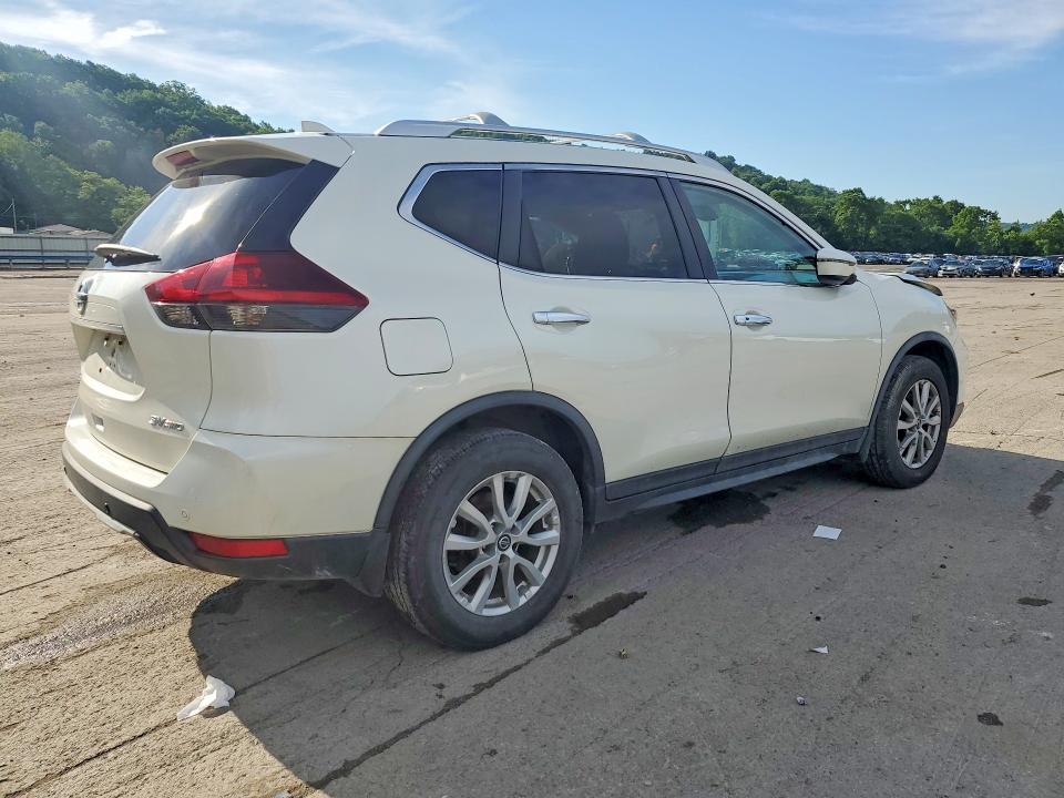 2020 Nissan Rogue VIN KNMAT2MV8LP539622 COPART salvage auction — FRONT END, Pa - Certificate Of Salvage, sold $4,150 on 2026-07-02 (photo 3)