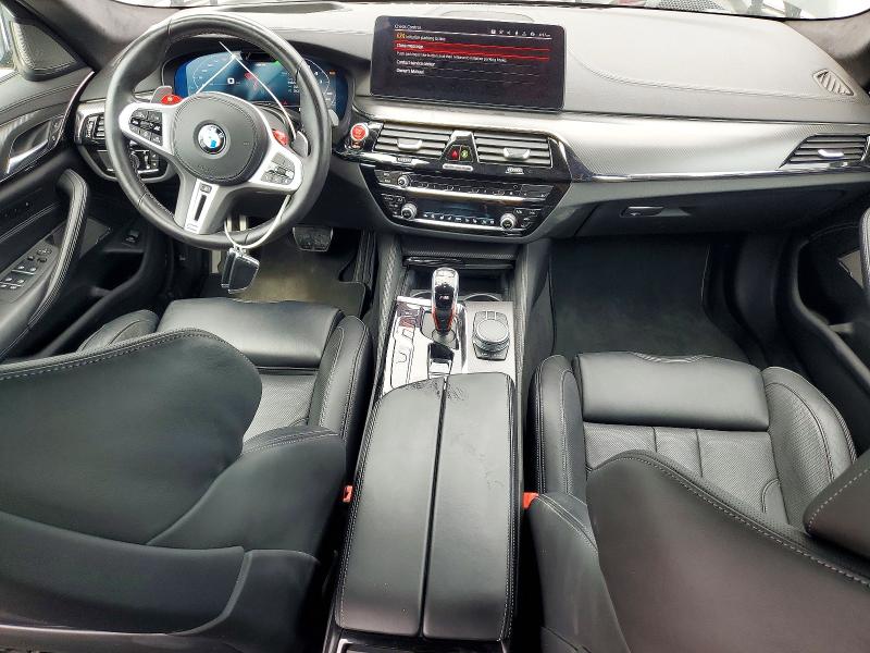 2021 BMW M5 VIN WBS83CH08MCG82044 COPART salvage auction — FRONT END, SC - CERT OF TITLE-SALVAGE, sold $26,250 on 2026-07-27 (photo 8)