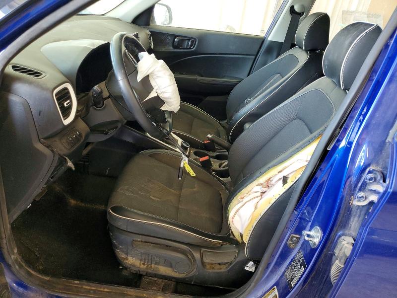 2022 Hyundai Venue VIN KMHRC8A38NU193192 COPART salvage auction — FRONT END, Tx - Certificate Of Title, sold $2,400 on 2026-07-06 (photo 7)