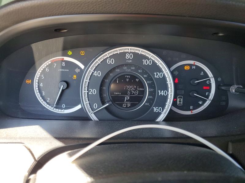 2020 Honda Accord VIN 1HGCR2F37DA057457 COPART salvage auction — FRONT END, Salvage Title, sold $2,000 on 2026-09-10 (photo 9)