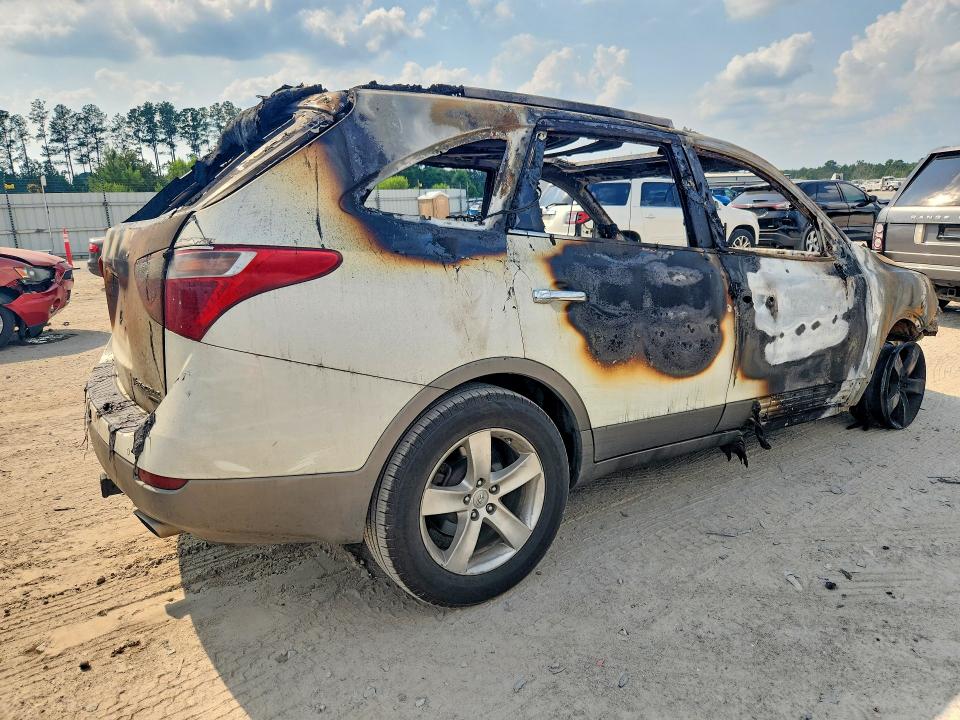 2011 Hyundai Veracruz VIN KM8NU4CCXBU153936 COPART salvage auction — BURN, Sc - Cert Of Title-Salvage Fire, sold $250 on 2026-07-29 (photo 3)
