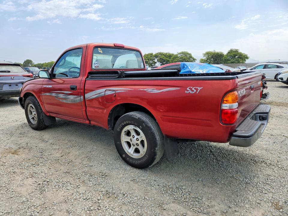 2002 Toyota Tacoma VIN 5TENL42N52Z015982 COPART salvage auction — FRONT END, CA - SALVAGE CERTIFICATE, sold $2,500 on 2026-07-28 (photo 2)