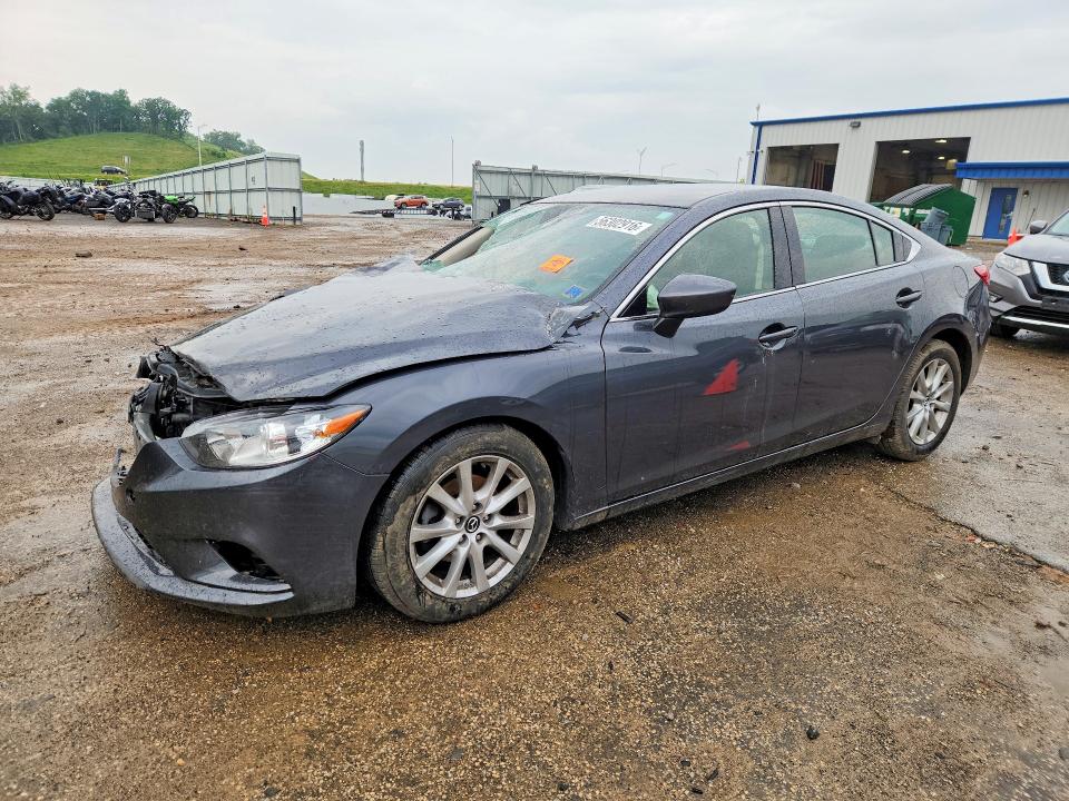 2016 Mazda VIN JM1GJ1U5XG1462741 COPART salvage auction — FRONT END, Wi - Junked Vehicle Bill Of Sale, sold $300 on 2026-07-07 (photo 1)