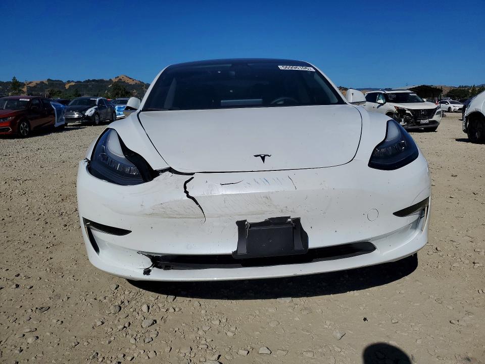 2020 Tesla Model 3 VIN 5YJ3E1EA6LF661575 COPART salvage auction — REAR END, Ca - Salvage Certificate, sold $2,600 on 2026-07-21 (photo 5)