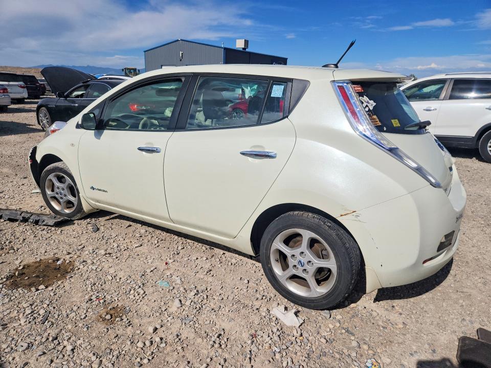 2012 Nissan Leaf VIN JN1AZ0CP9CT027044 COPART salvage auction — FRONT END, UT - SALVAGE CERTIFICATE, sold $150 on 2026-07-28 (photo 2)