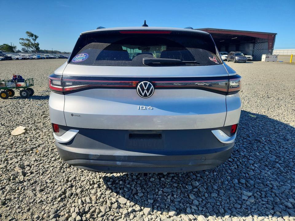2022 Volkswagen Id.4 VIN WVGGNPE22NP065946 COPART salvage auction — FRONT END, Ca - Salvage Certificate, sold $9,500 on 2026-08-06 (photo 6)