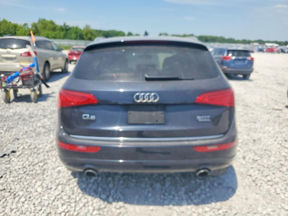 2016 Audi Q5 VIN WA1C2AFP9GA093830 COPART salvage auction — FRONT END, Mi - Certificate Of Title, sold $750 on 2026-07-09 (photo 6)