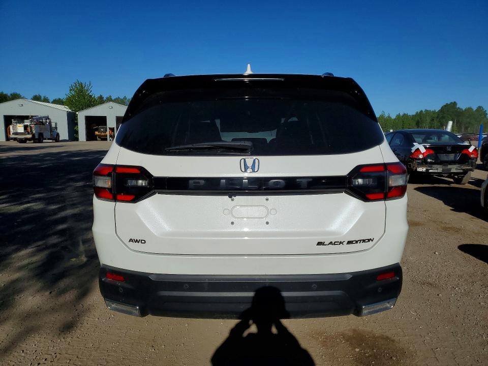 2025 Honda Pilot VIN 5FNYG1H99SB503165 COPART salvage auction — ROOF, On - Permit No Brand - Unfit, sold $34,250 on 2026-07-02 (photo 6)