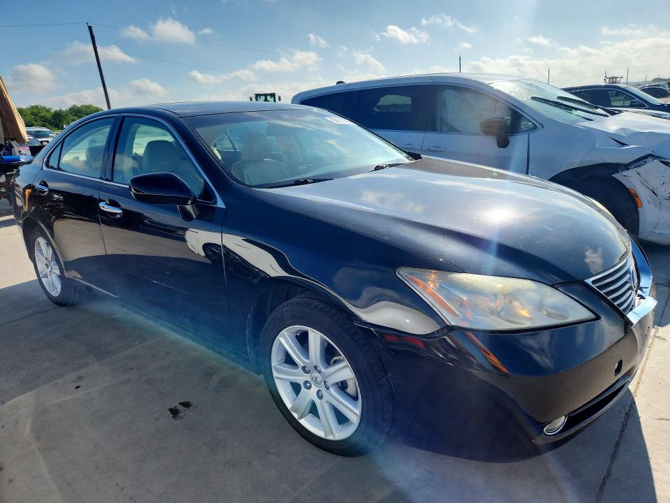 2008 Lexus ES VIN JTHBJ46G682247524 COPART salvage auction — REAR END, Tx - Salvage Vehicle Title, sold $3,500 on 2026-07-30 (photo 4)