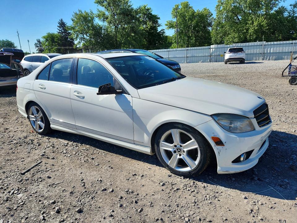2010 Mercedes-benz C class VIN WDDGF8BB1AR106566 COPART salvage auction — WATER/FLOOD, Oh - Cert Of Title-Flood History, sold $425 on 2026-07-10 (photo 4)