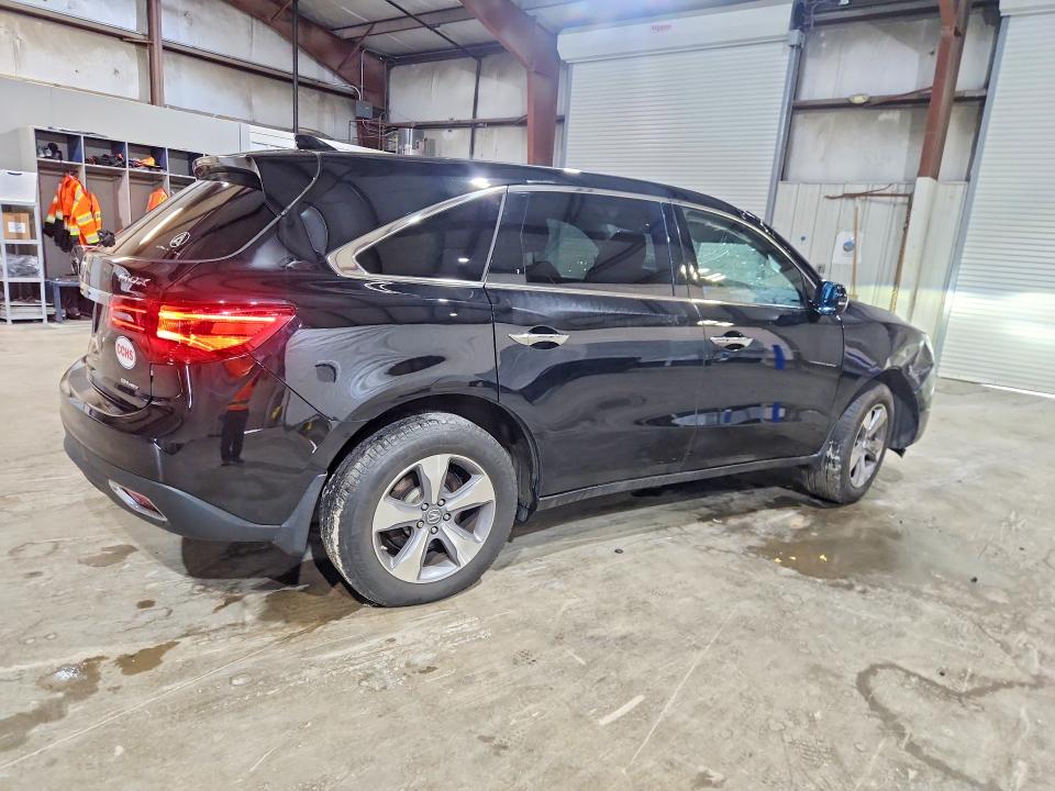 2016 Acura VIN 5FRYD4H26GB002169 COPART salvage auction — ROLLOVER, Ma - Cert Of Title-Reconstrctd Coll, sold $100 on 2026-07-23 (photo 3)