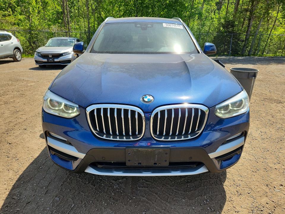 2018 BMW VIN 5UXTR9C52JLC78222 COPART salvage auction — REAR END, On - Permit No Brand - Unfit, sold $12,100 on 2026-07-09 (photo 5)