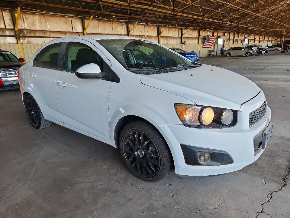 2013 Chevrolet SONIC VIN 1G1JC5SG9D4165491 COPART salvage auction — NORMAL WEAR, AZ - CERTIFICATE OF TITLE, sold $1,350 on 2026-07-08 (photo 4)