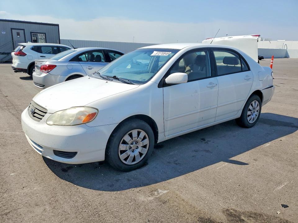 2004 Toyota Corolla VIN JTDBR32E942018578 COPART salvage auction — REAR END, UT - SALVAGE CERTIFICATE, sold $575 on 2026-07-31 (photo 1)