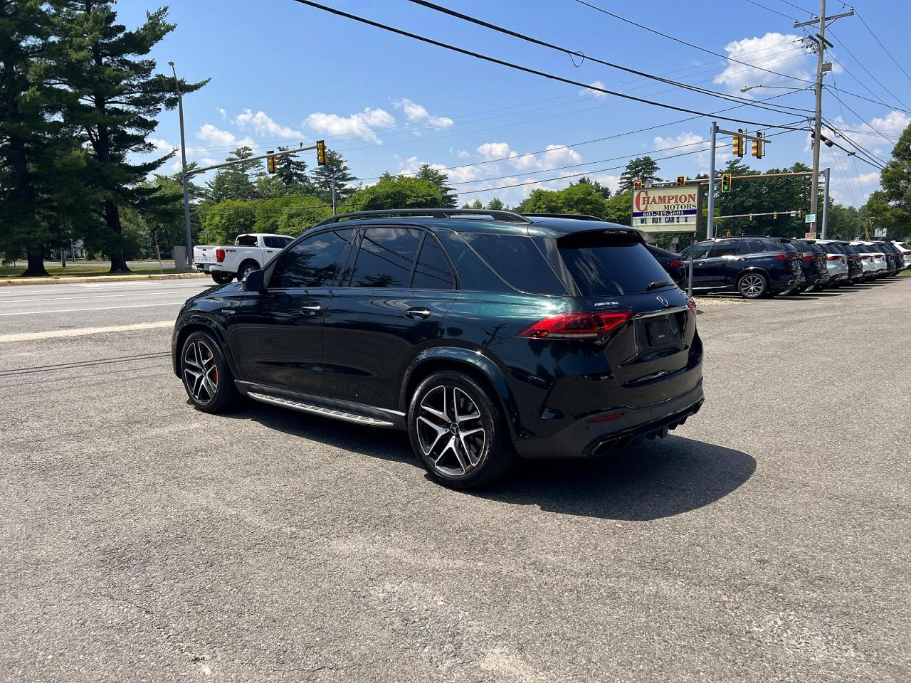 2021 Mercedes-Benz GLE-Class VIN 4JGFB8KB5MA445136 COPART salvage auction — Minor Dent/Scratches, CA - CERTIFICATE OF TITLE (P), sold $35,750 on 2026-07-01 (photo 3)