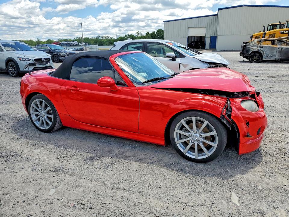 2006 Mazda Mx-5 VIN JM1NC25F460113304 COPART salvage auction — FRONT END, Ny - Mv-907A Salvage Certificate, sold $225 on 2026-08-03 (photo 4)