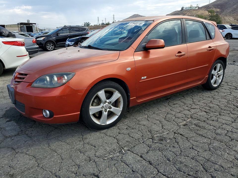 2005 Mazda 3 VIN JM1BK143051298628 COPART salvage auction — REAR END, Ca - Salvage Certificate, sold $675 on 2026-07-02 (photo 1)