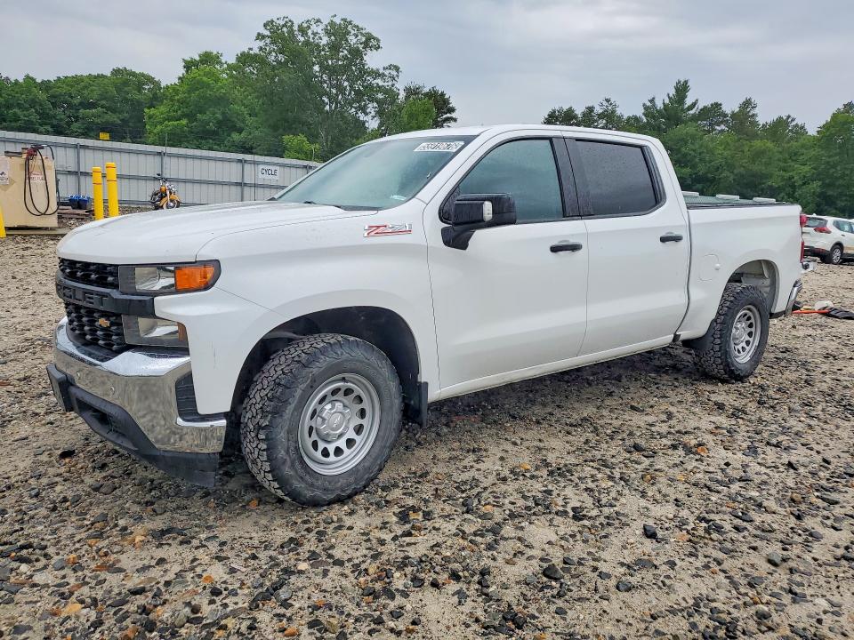 2021 Chevrolet Silverado VIN 3GCUYAEF3MG240920 COPART salvage auction — MECHANICAL, Ma - Certificate Of Title, sold $10,900 on 2026-07-27 (photo 1)