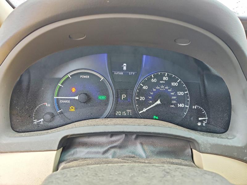 2010 Lexus Rx VIN JTJBC1BA2A2407221 COPART salvage auction — FRONT END, Wv - Salvage Certificate, sold $250 on 2026-07-21 (photo 9)