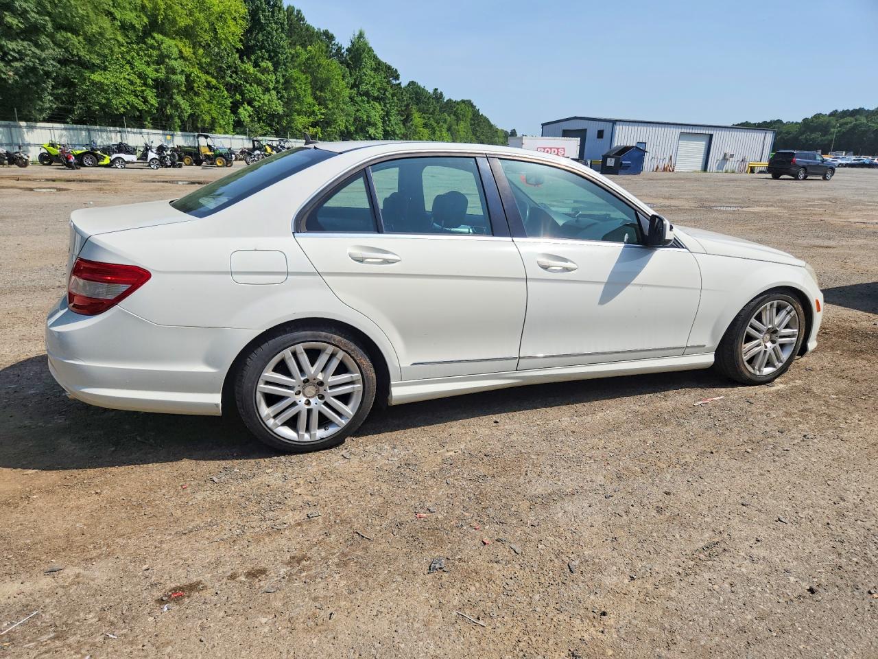 2009 Mercedes-Benz C-Class VIN WDDGF54X39R047586 COPART salvage auction — Hail, LA - CERTIFICATE OF TITLE, sold $450 on 2026-07-09 (photo 3)