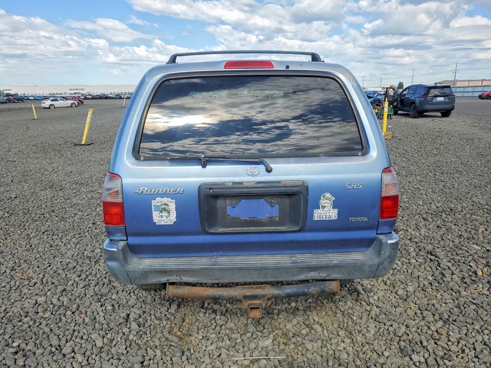 2000 Toyota 4runner VIN JT3GN86R7Y0142253 COPART salvage auction — FRONT END, Wa - Bill Of Sale, sold $975 on 2026-07-15 (photo 6)