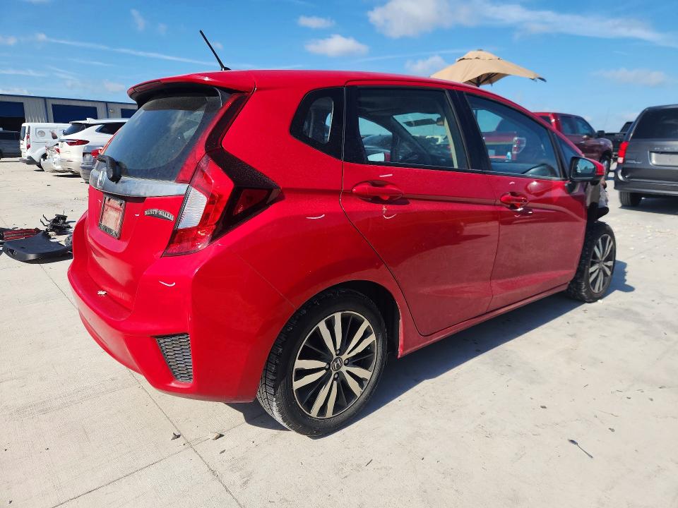 2016 Honda Fit VIN JHMGK5H71GX036545 COPART salvage auction — FRONT END, Tx - Salvage Vehicle Title, sold $2,900 on 2026-07-21 (photo 3)