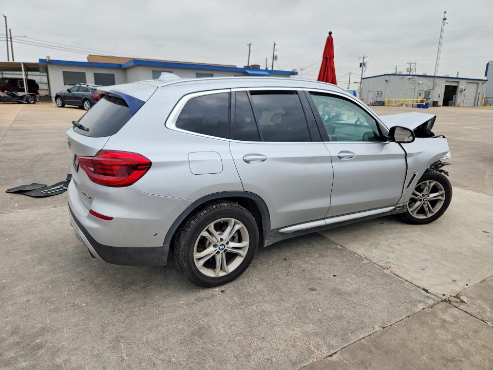 2020 BMW X3 VIN 5UXTY5C09LLT31790 COPART salvage auction — FRONT END, Tx - Salvage Vehicle Title, sold $3,600 on 2026-07-13 (photo 3)