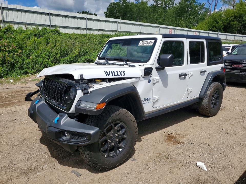 2024 Jeep Wrangler / VIN 1C4RJXN69RW201934 — COPART salvage auction photo