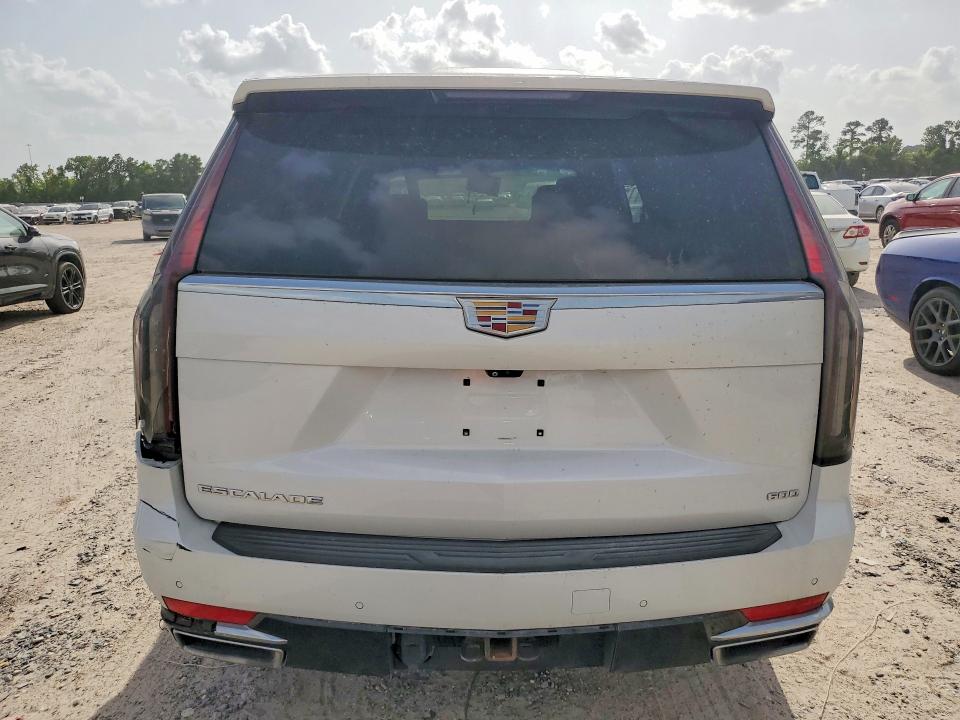 2022 Cadillac Escalade VIN 1GYS4MKL7NR176102 COPART salvage auction — ROLLOVER, Pa - Certificate Of Salvage, sold $17,400 on 2026-07-24 (photo 6)