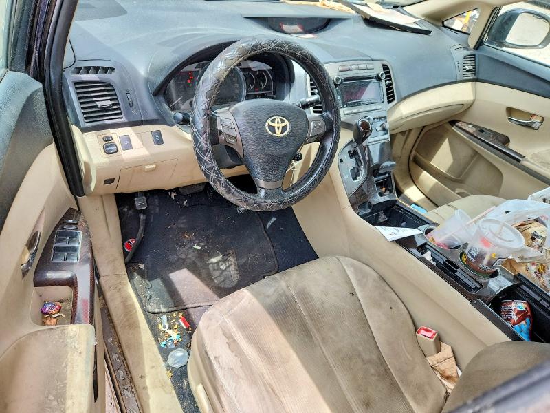 2010 Toyota Venza VIN 4T3ZA3BB2AU029596 COPART salvage auction — REAR END, Va - Certificate Of Title, sold $1,700 on 2026-07-09 (photo 8)