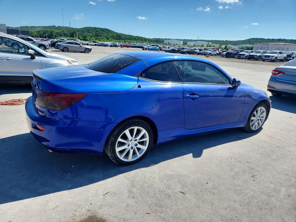 2010 Lexus Is 250 VIN JTHFF2C22A2500411 COPART salvage auction — MECHANICAL, Ok - Certificate Of Title, sold $825 on 2026-07-08 (photo 3)