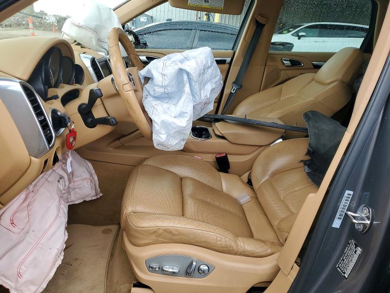 2012 Porsche Cayenne VIN WP1AE2A26CLA92332 COPART salvage auction — FRONT END, Tx - Certificate Of Title, sold $825 on 2026-07-07 (photo 7)
