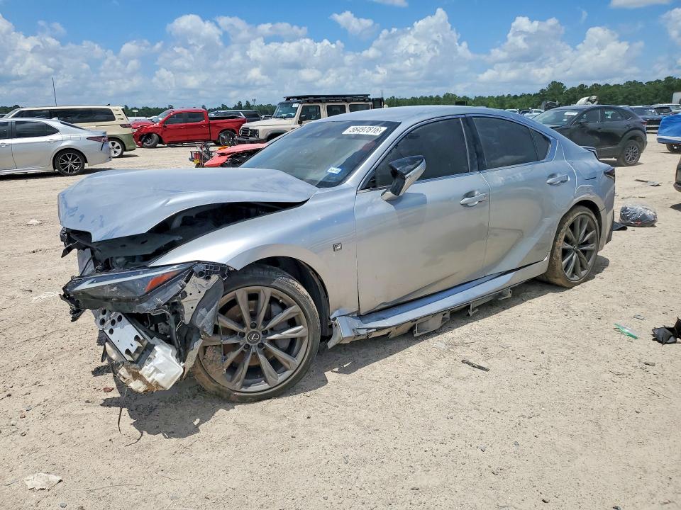 2021 Lexus Is VIN JTHGZ1B20M5039753 COPART salvage auction — FRONT END, Tx - Salvage Vehicle Title, sold $5,900 on 2026-07-14 (photo 1)