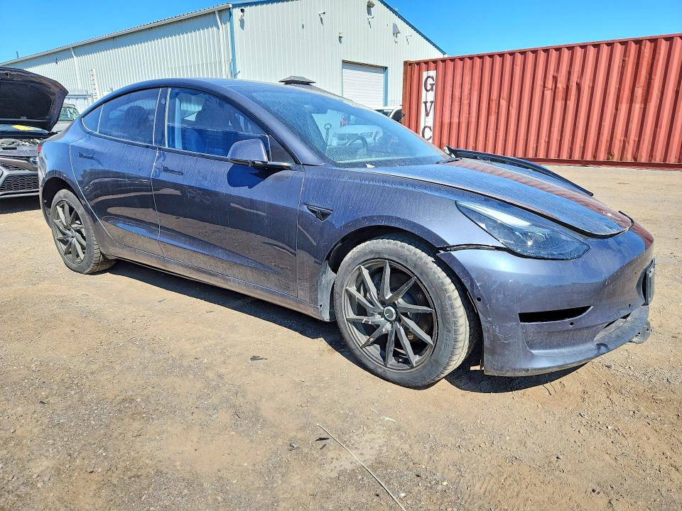 2023 Tesla Model 3 VIN 5YJ3E1EA8PF396938 COPART salvage auction — FRONT END, ON - PERMIT SALVAGE, sold $3,400 on 2026-07-28 (photo 4)
