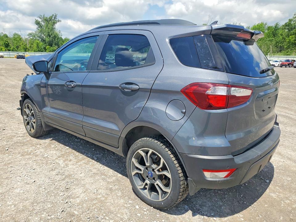 2019 Ford Ecosport VIN MAJ6S3JL3KC283922 COPART salvage auction — FRONT END, Ny - Mv-907A Salvage Certificate, sold $450 on 2026-07-13 (photo 2)