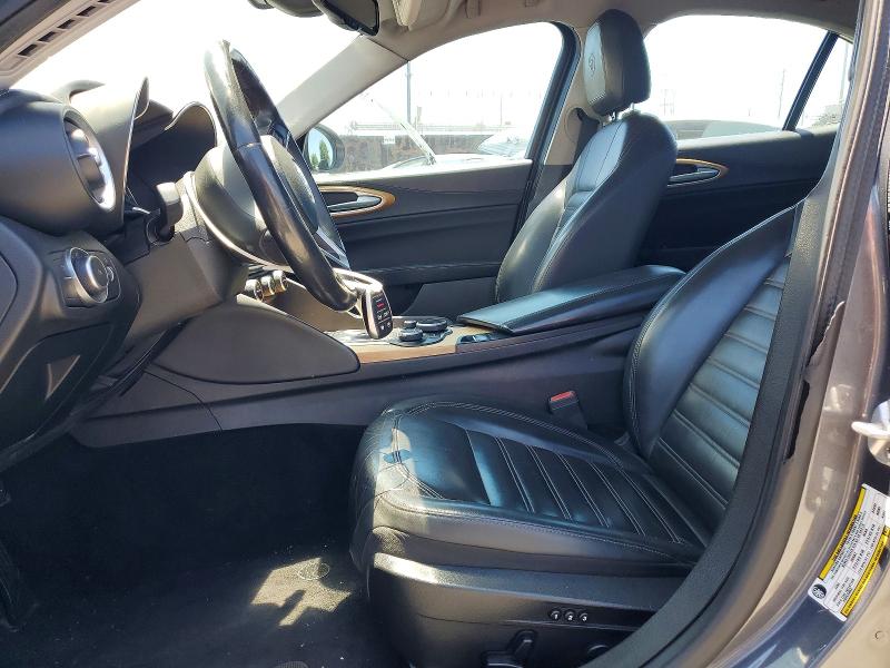 2017 Alfa romeo VIN ZARFAEEN6H7528692 COPART salvage auction — FRONT END, Ca - Salvage Certificate, sold $250 on 2026-07-24 (photo 7)