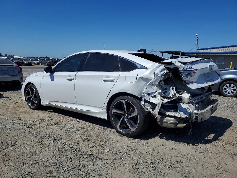 2021 Honda Accord VIN 1HGCV2F32MA002488 COPART salvage auction — REAR END, CA - SALVAGE CERTIFICATE, sold $5,000 on 2026-07-09 (photo 2)
