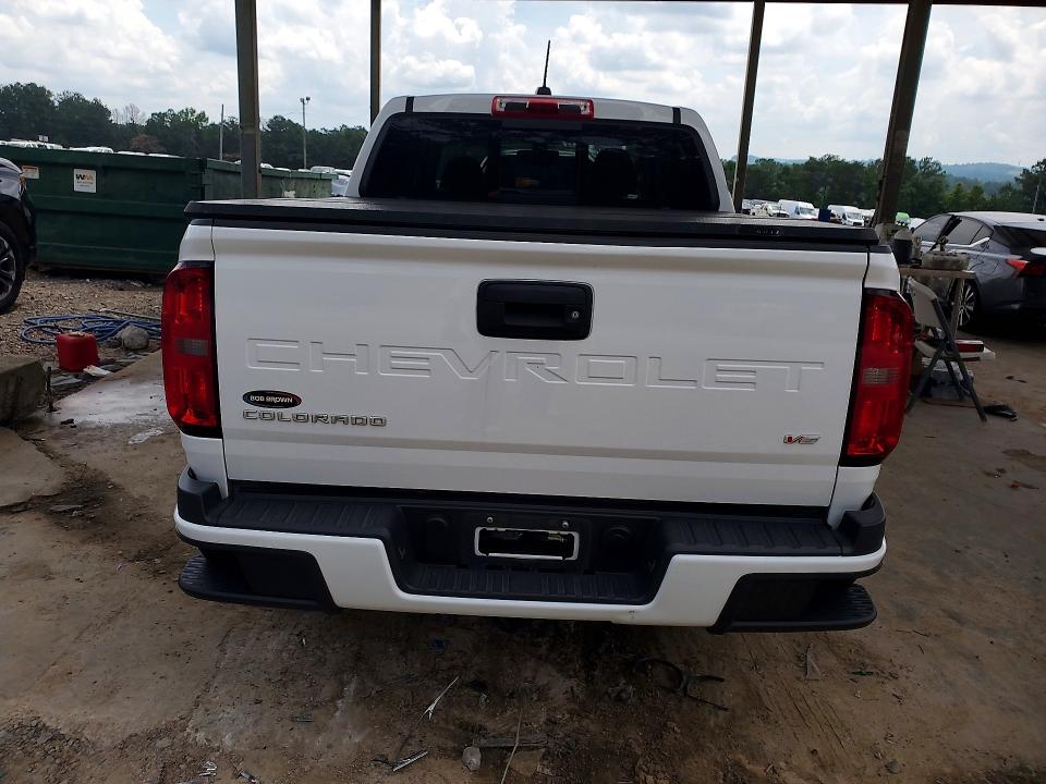 2022 Chevrolet Colorado VIN 1GCGTCEN1N1110553 COPART salvage auction — FRONT END, Al - Certificate Of Title, sold $8,500 on 2026-07-02 (photo 6)