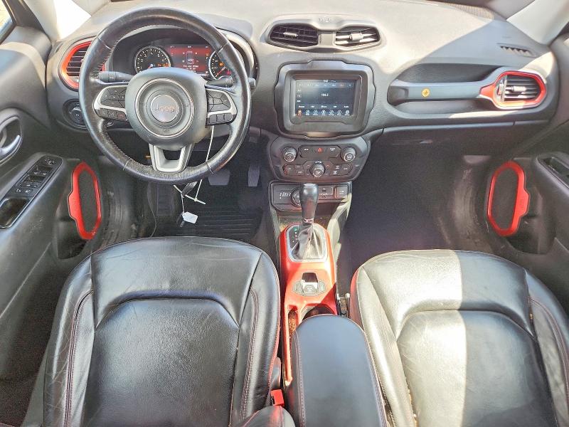 2018 Jeep Renegade VIN ZACCJBCB8JPG72886 COPART salvage auction — MECHANICAL, WV - CERTIFICATE OF TITLE, sold $400 on 2026-07-28 (photo 8)