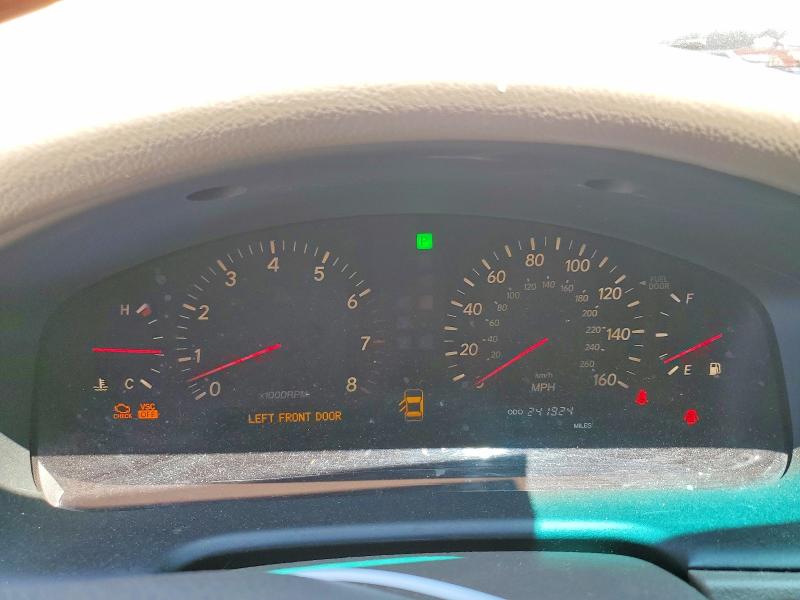2003 Lexus Ls 430 VIN JTHBN30F230108462 COPART salvage auction — FRONT END, WA - BILL OF SALE, sold $325 on 2026-07-27 (photo 9)