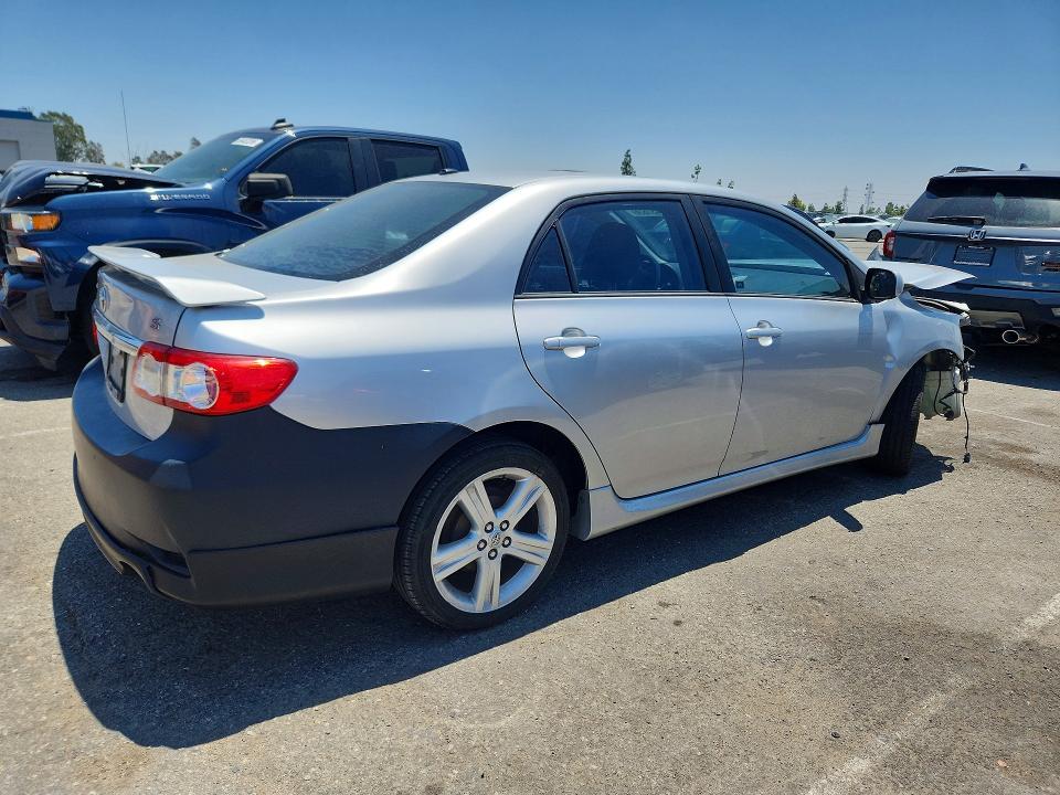 2013 Toyota VIN 5YFBU4EE1DP099903 COPART salvage auction — FRONT END, Ca - Salvage Certificate, sold $825 on 2026-07-28 (photo 3)