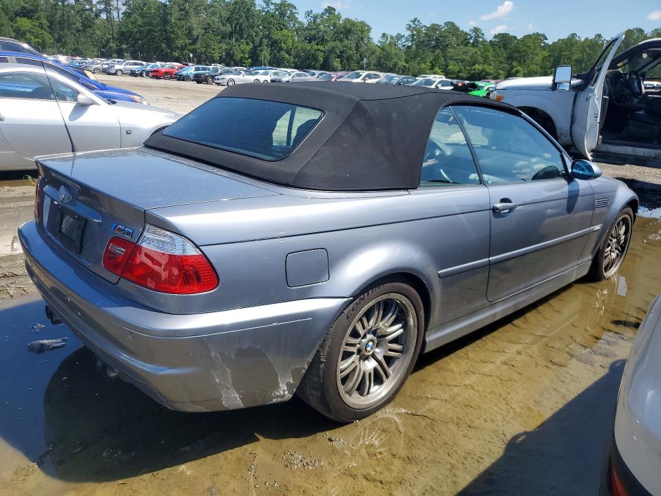 2004 BMW M3 VIN WBSBR93444PK04906 COPART salvage auction — NORMAL WEAR, FL - CERTIFICATE OF TITLE, sold $2,450 on 2026-07-27 (photo 3)